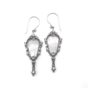 Jewellery manufacturing: Antique Hand Mirror Earrings