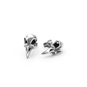 Jewellery manufacturing: Bird Skull Studs