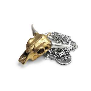 Jewellery manufacturing: Cow Skull Pendant