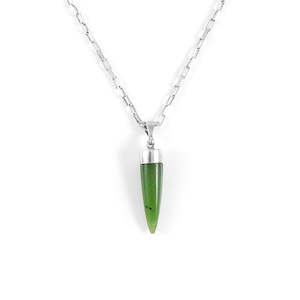 Jewellery manufacturing: Pounamu Point Charm