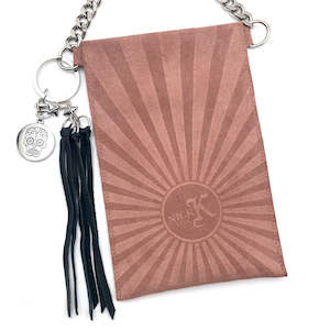 Jewellery manufacturing: Sunrise Cellphone Pouch Dusty Pink