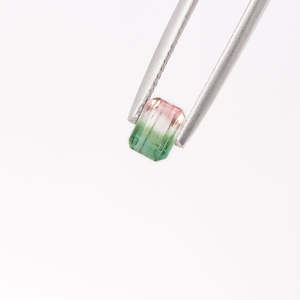 Jewellery manufacturing: Watermelon Tourmaline Octagonal Step cut 0.69 carat