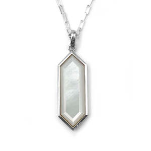 Jewellery manufacturing: Mother of Pearl Olympia Pendant