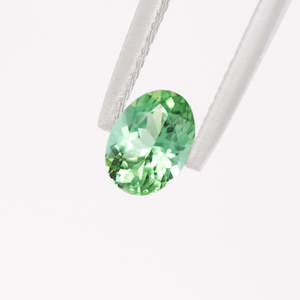 Jewellery manufacturing: Green Tourmaline Oval 0.78 carats