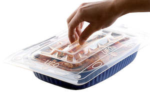 RECTANGLE - TRANSPARENT SILICONE LID