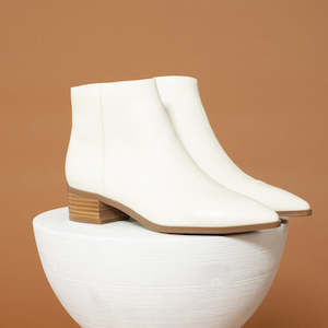 Footwear: Faith 35mm | Cream Leather