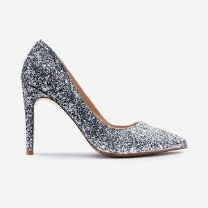 Nemesis 95mm Heel Ltd Ed | Ice Glitter