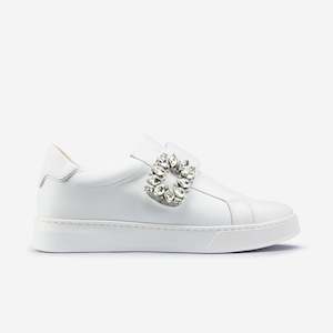 Footwear: Gracie Sneaker Ltd Ed. | White Leather