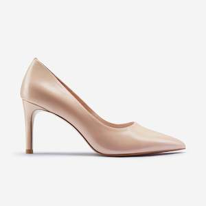 Footwear: Nemesis 78mm Heel | Nude Leather