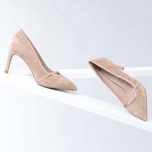 Nina 78mm Heel | Nude combo