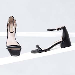 Aimee Sandal | Black pebble