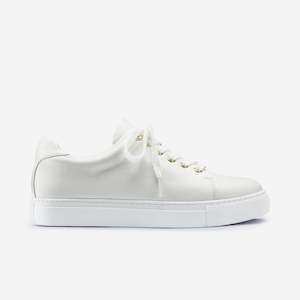 Mace Sneaker | White Pebble