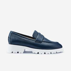 Clay Loafer | Navy Pebble