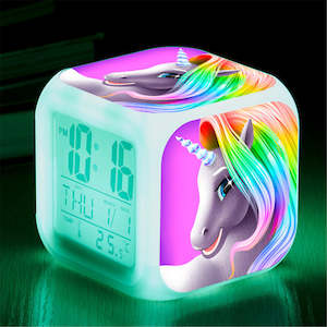 Unicorn LED Digital Alarm Clock