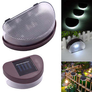 Solar Step/Fence Light - Warm/Cool white