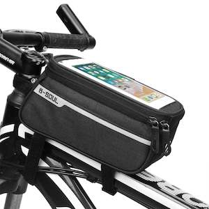 Internet only: Waterproof Bike Phone Display Saddle Bag