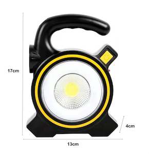 Solar LED Camping Torch & Powerbank