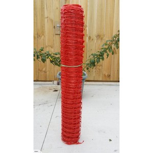 Construction machinery or equipment wholesaling: Orange Safety Barrier Mesh - 100gsm