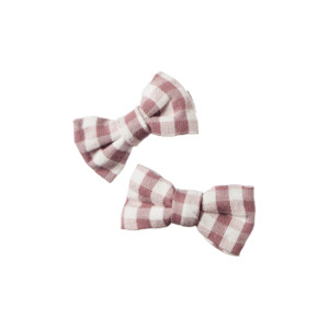 Bow Hair Clips 2pack - Twilight Check