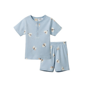 Short Sleeve Pyjama 2PC - Butterfly Dance