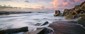 Sunset: North Beach Cobden