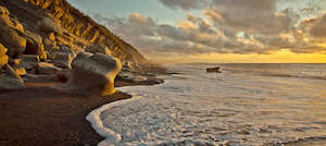 Sunset: North Beach Rocks