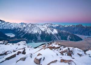 Southern Alps from Mueller Hut