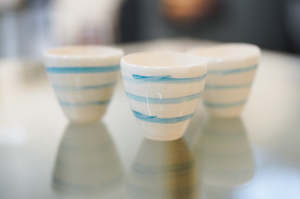 Blue: Sake/Shot Cups - Melanie Drewery