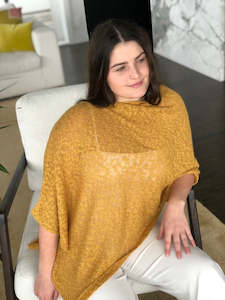 Cotton/Linen Poncho