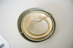 Pottery: Dipping Plate Set - Melanie Drewery