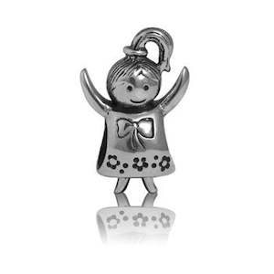 Evolve Charms Jewellery: Evolve Charm - Treasured Girl