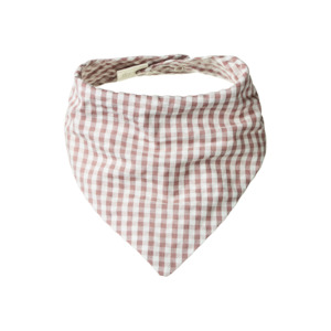 Christmas Gift Ideas Under 25: Triangle Bib - Woven Twilight Check