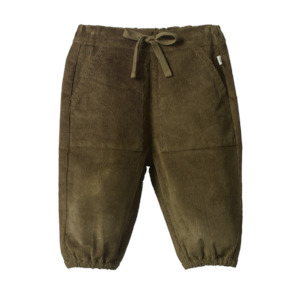 Nature Baby Sale: Frankie Cord Pants - Herb