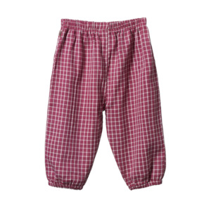 Sunny Pants - Rhubarb Check