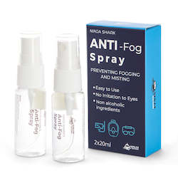 Accessories: Anti-fog Spray for Goggles - 2 Pack 40ml