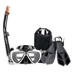 Package: Dry Snorkel (Set + Fins + Bag)