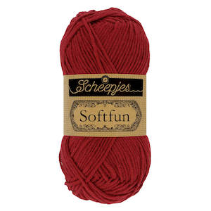 Yarn: Scheepjes Softfun - 2492 - Bordeaux