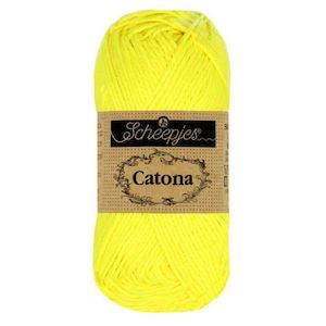 Scheepjes Catona - 601 - Neon Yellow