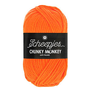 Scheepjes Chunky Monkey - 1256 - Neon Orange