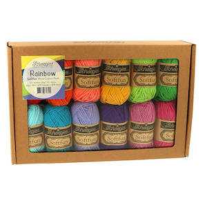 Scheepjes Softfun colour pack 12x20g - Rainbow