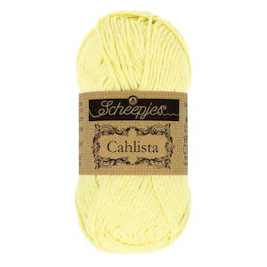 Scheepjes Cahlista - Lemon Chiffon