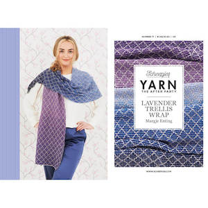 Yarn The After Party - No. 71 - Lavender Trellis Wrap