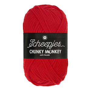 Scheepjes Chunky Monkey - 1010 - Scarlet