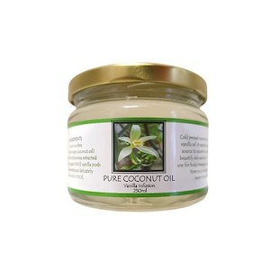 Vanilla Infused Pure Coconut Oil 250ml