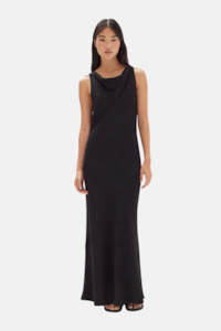 Womenswear: Reign Textured Midi Dress | Black