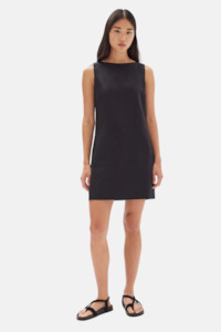 Womenswear: Nadine Linen Dress | Black