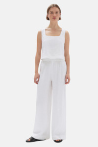 Nilsa Pant | White