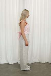 Womenswear: Dani Pants | Sand Linen