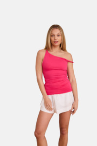 Womenswear: Twister Tank | Hot Pink