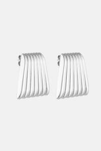 Womenswear: Caterpillar Earrings | Silver